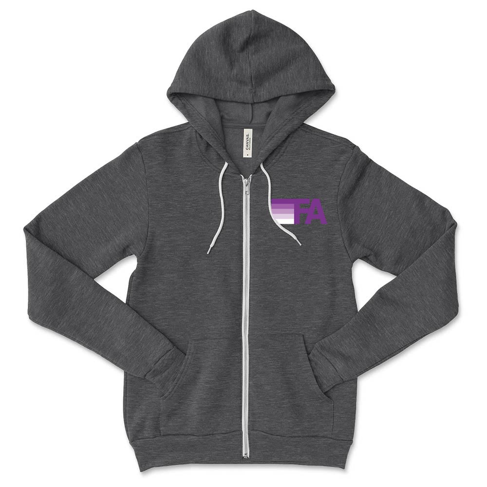 FA NATION ZIP HOODIE ~ FUSION ACADEMY ~ youth & adult ~ classic unisex fit