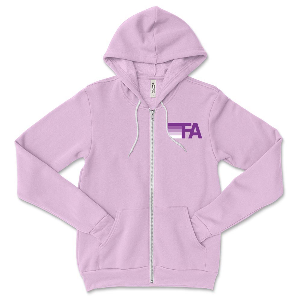 FA NATION ZIP HOODIE ~ FUSION ACADEMY ~ youth & adult ~ classic unisex fit