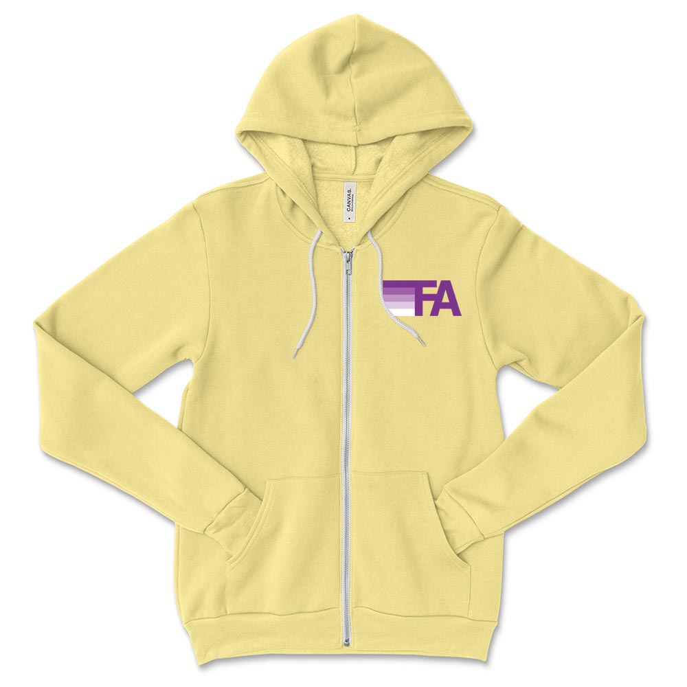 FA NATION ZIP HOODIE ~ FUSION ACADEMY ~ youth & adult ~ classic unisex fit