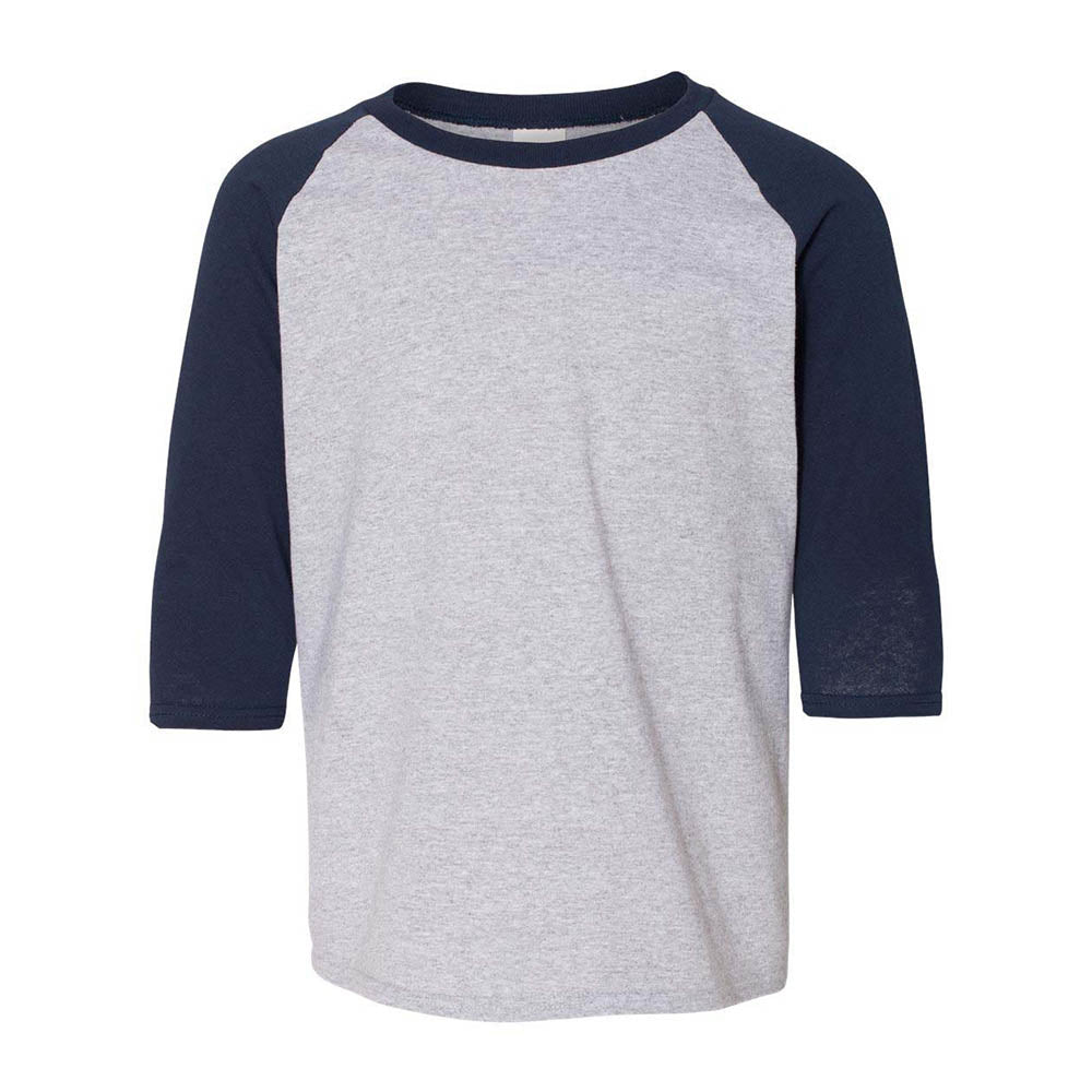 Custom 3/4 Sleeve Baseball Tee ~ Cove School