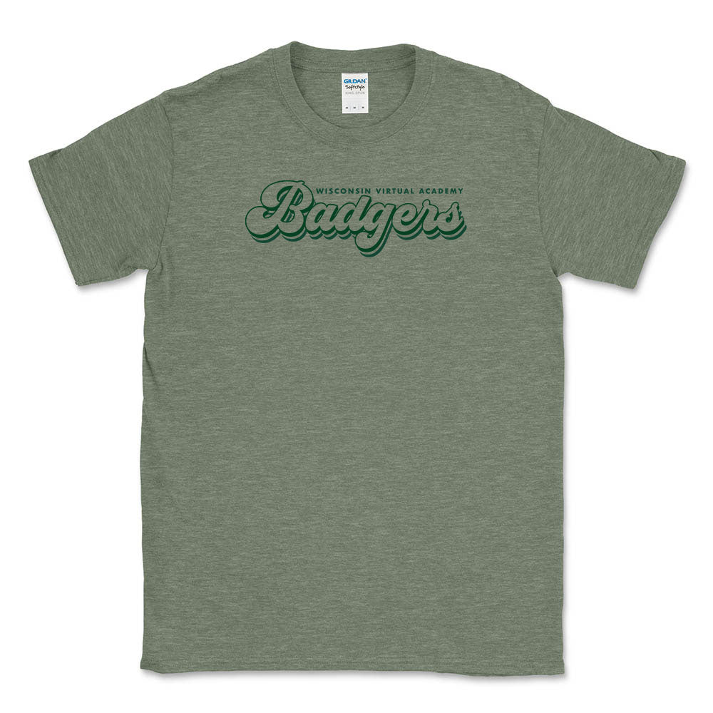 GROOVY BADGERS TEE youth and adult classic unisex fit