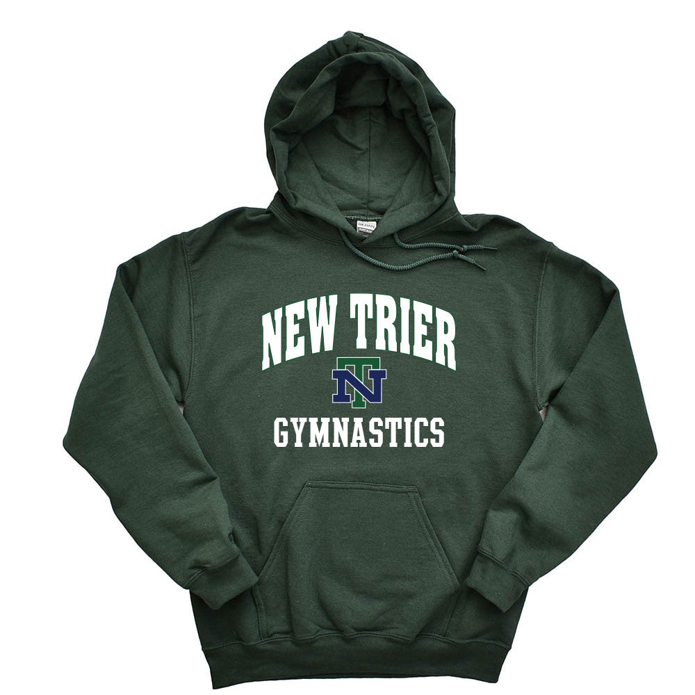 NEW TRIER GYMNASTICS HOODIE ~ youth & adult ~ classic fit