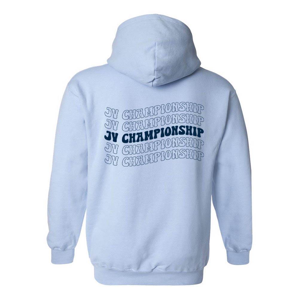 JV CHAMPIONSHIP REPEATER HOODIE ~ JV CHAMPIONSHIP ~ adult ~ classic fit