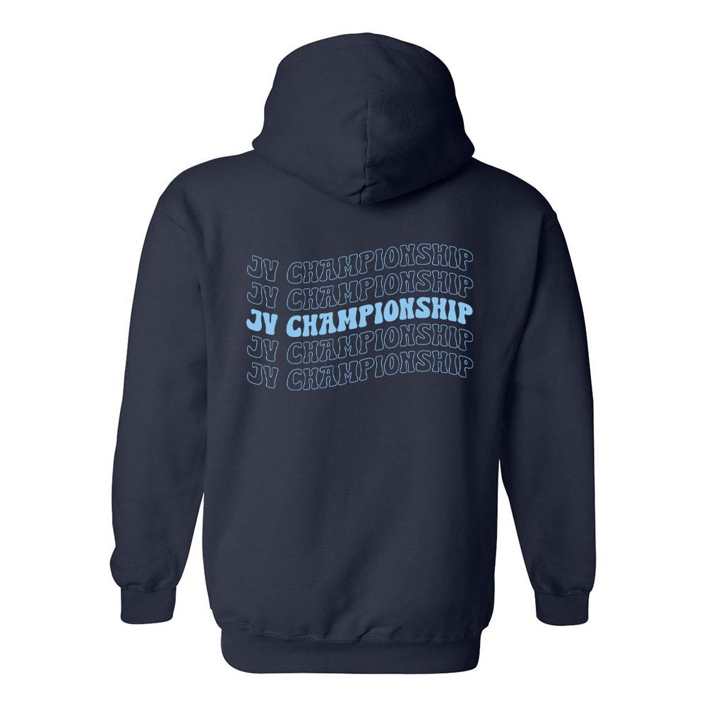 JV CHAMPIONSHIP REPEATER HOODIE ~ JV CHAMPIONSHIP ~ adult ~ classic fit