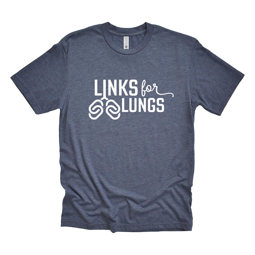 LINKS FOR LUNGS triblend tee classic fit - humanKIND