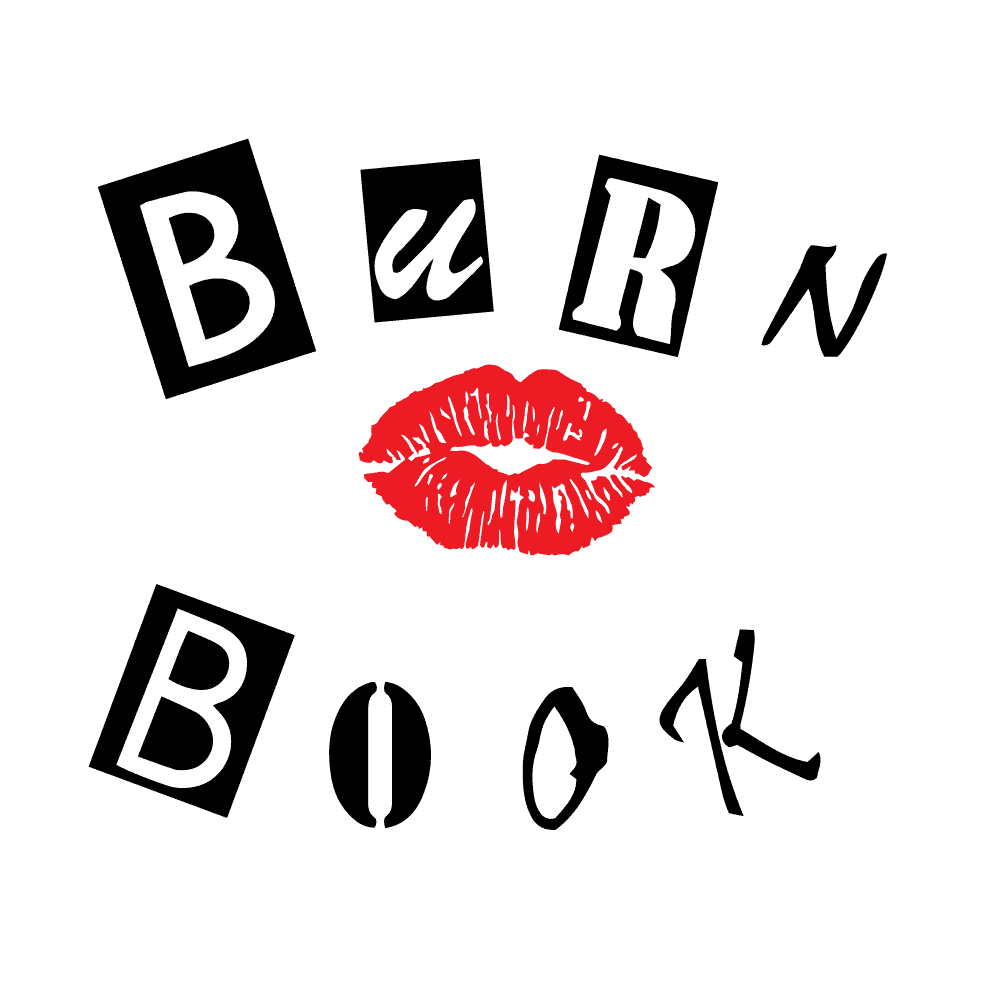 mean girls burn book fight scene