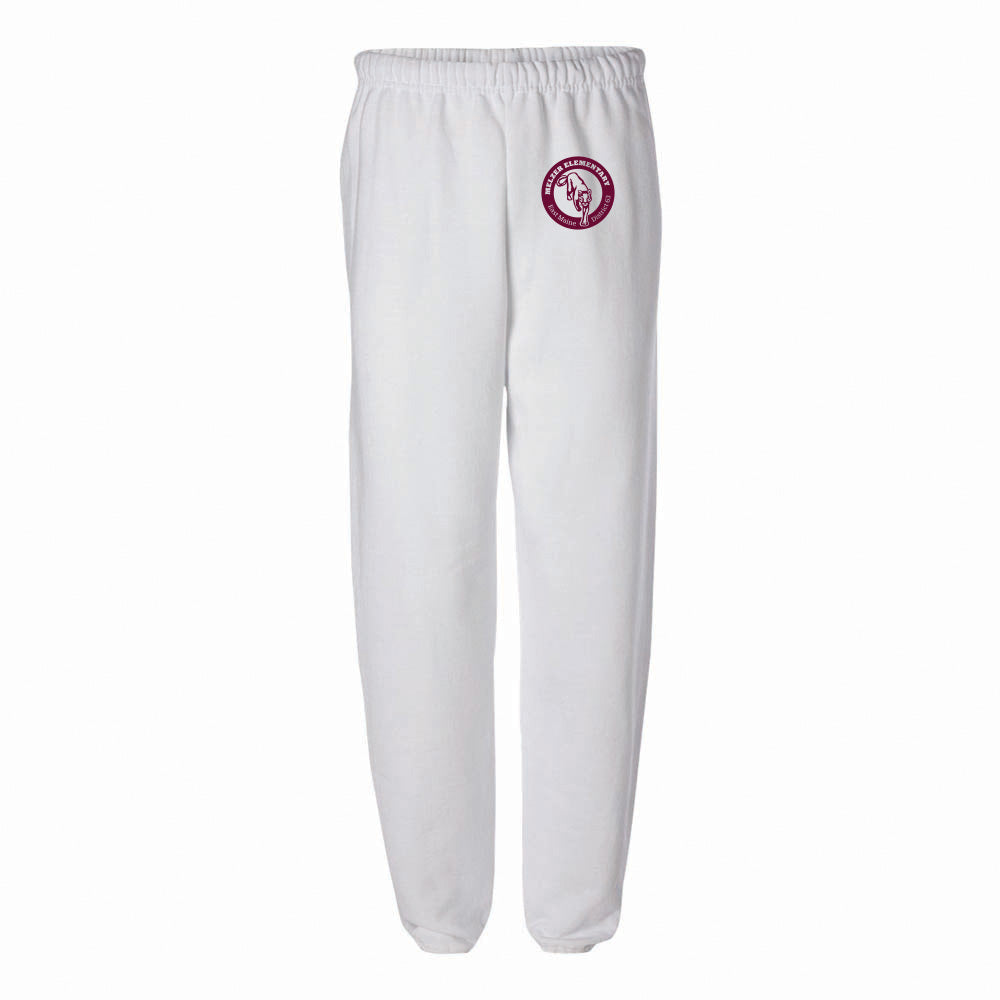 MELZER ELEMENTARY SCHOOL LOGO UNISEX SWEATPANTS ~ classic fit