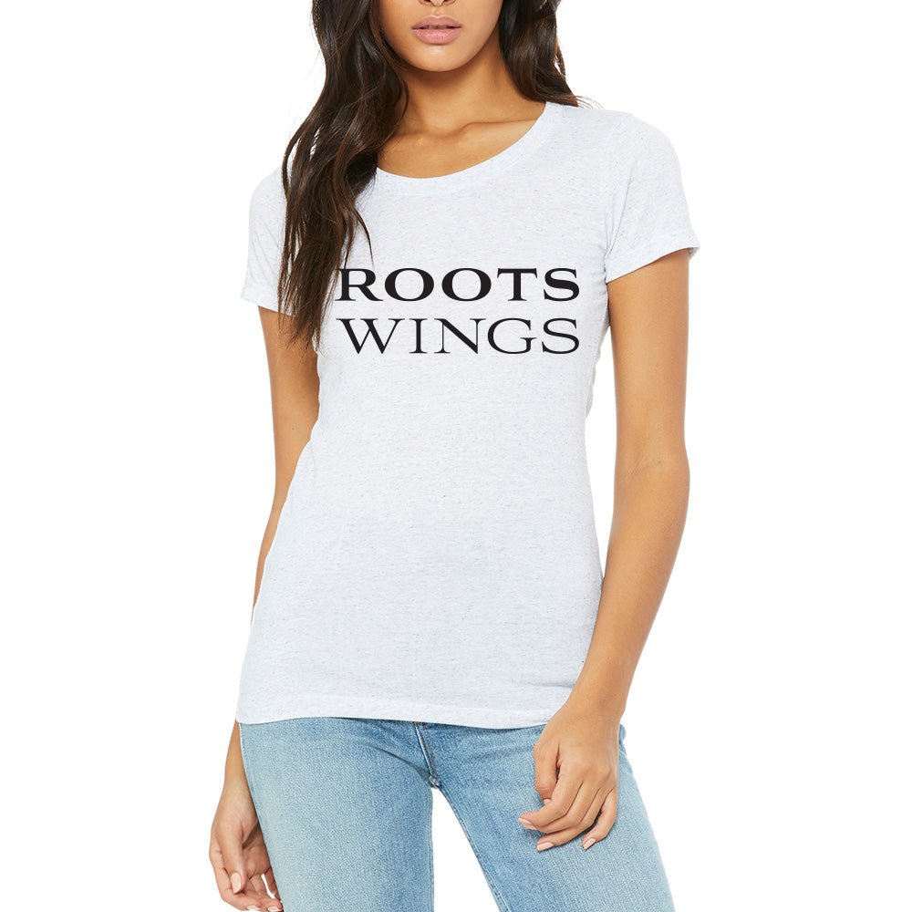 Triblend Tee <br>ROOTS & WINGS