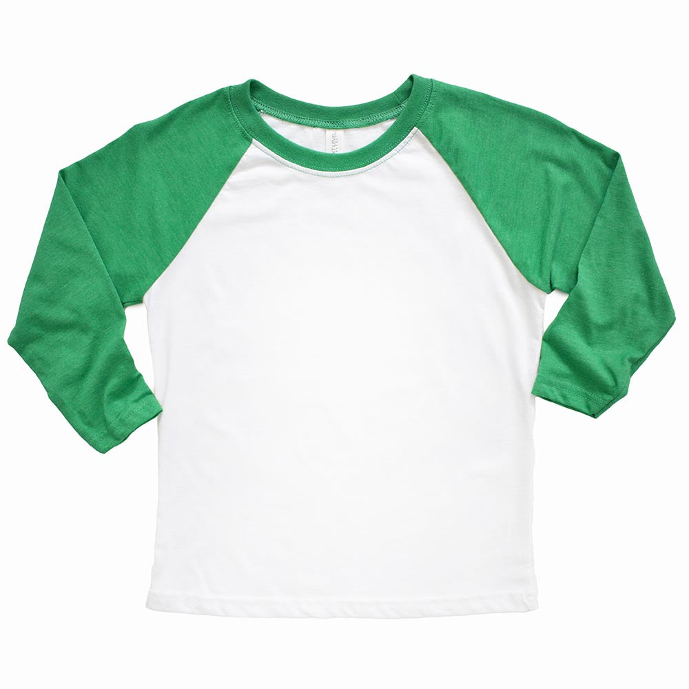 NEXT LEVEL YOUTH 3/4 SLEEVE RAGLAN <br/>slim fit - humanKIND