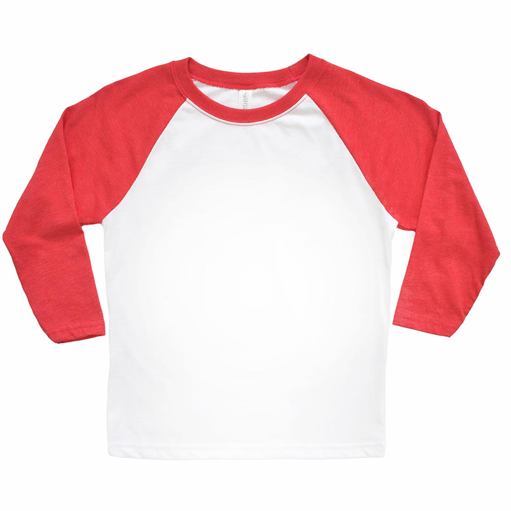 NEXT LEVEL YOUTH 3/4 SLEEVE RAGLAN <br/>slim fit - humanKIND