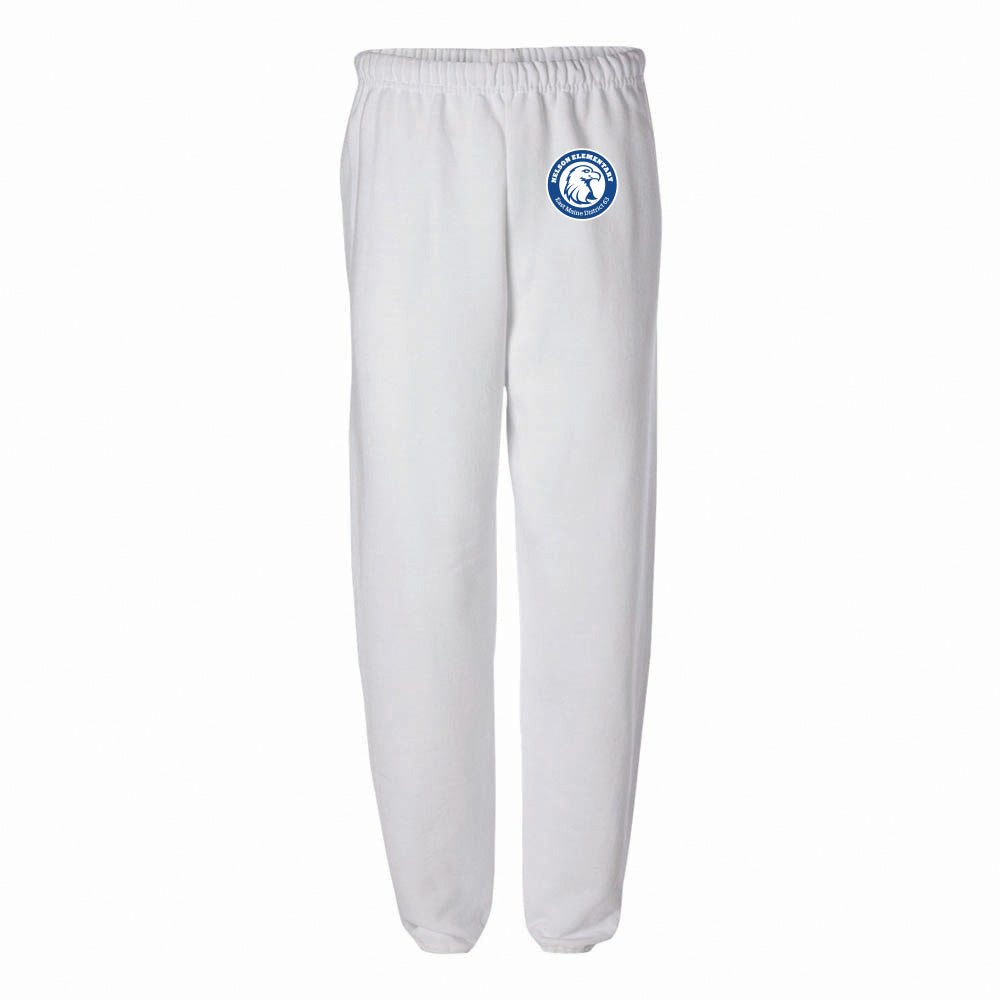 NELSON ELEMENTARY SCHOOL LOGO UNISEX SWEATPANTS ~ classic fit