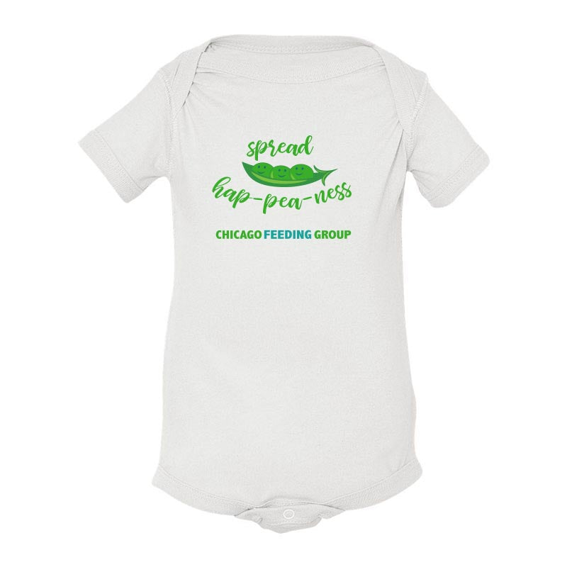 SPREAD HAP-PEA-NESS  CHICAGO FEEDING GROUP  <br />ONESIE - humanKIND