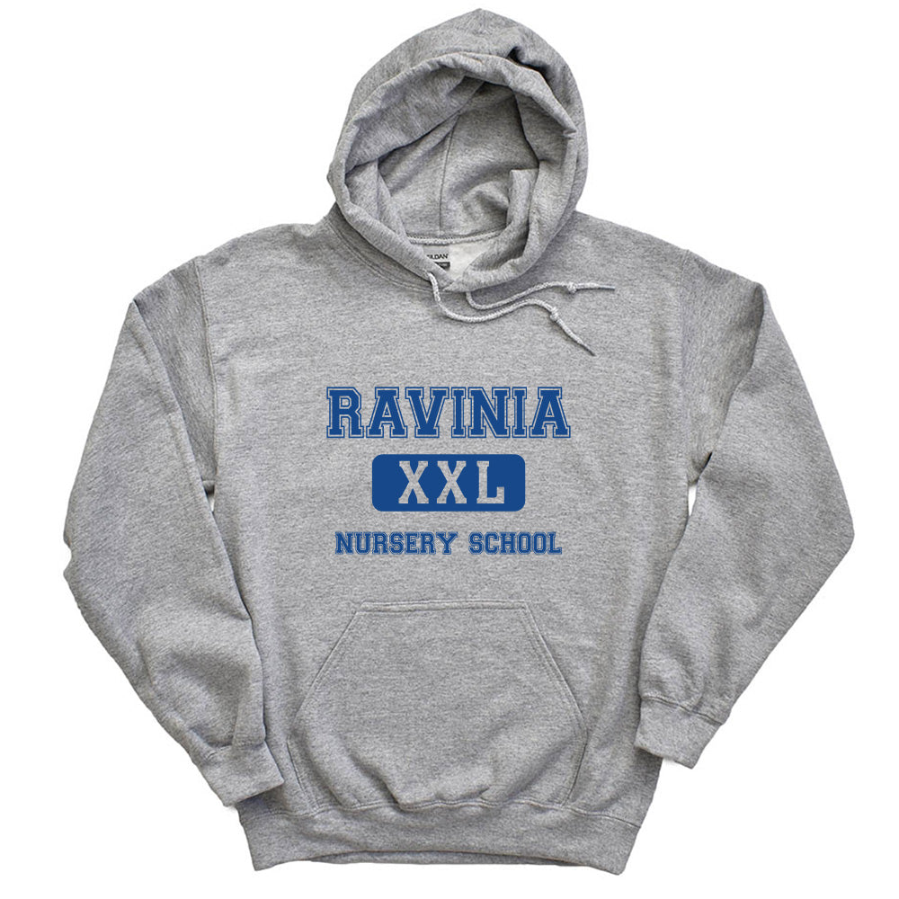 RAVINIA NURSERY SCHOOL XXL HOODIE ~ RAVINIA NURSERY SCHOOL ~ adult ~ classic unisex fit