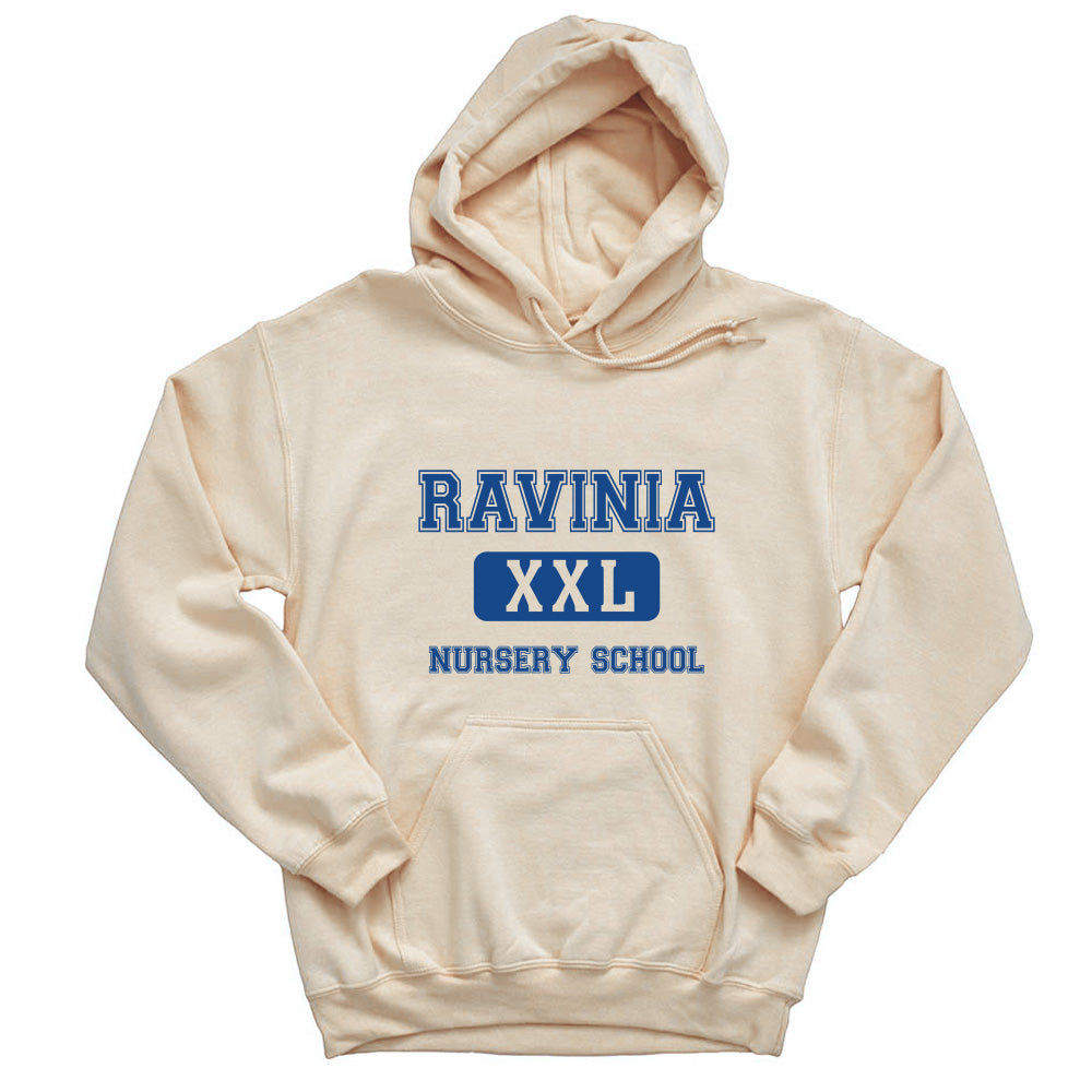 RAVINIA NURSERY SCHOOL XXL ~ ADULT HOODIE ~ classic fit