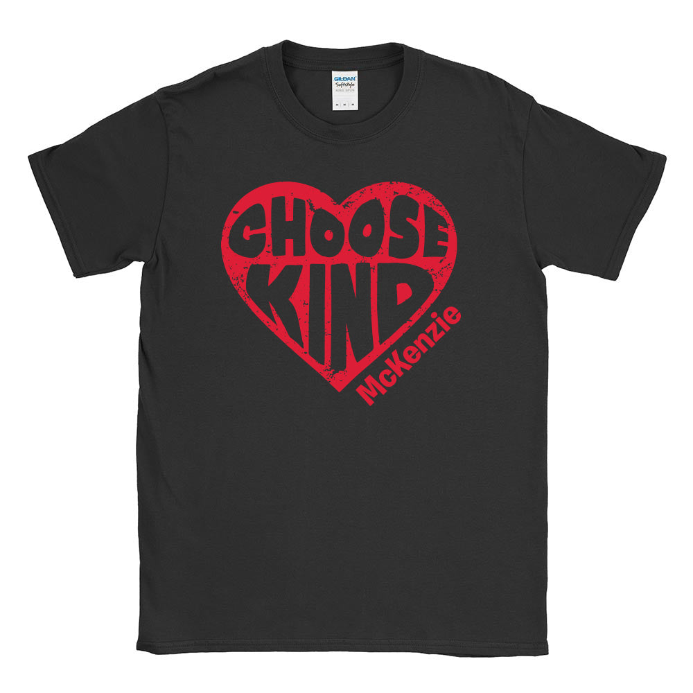 CHOOSE KIND MCKENZIE TEE ~ MCKENZIE ELEMENTARY ~ youth, unisex & women's