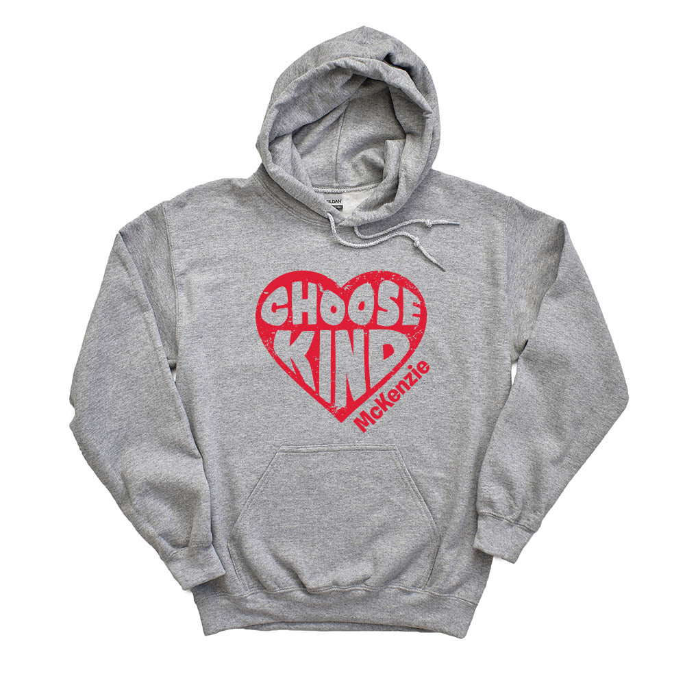 CHOOSE KIND HOODIE ~ MCKENZIE ELEMENTARY ~ youth & adult ~ classic fit