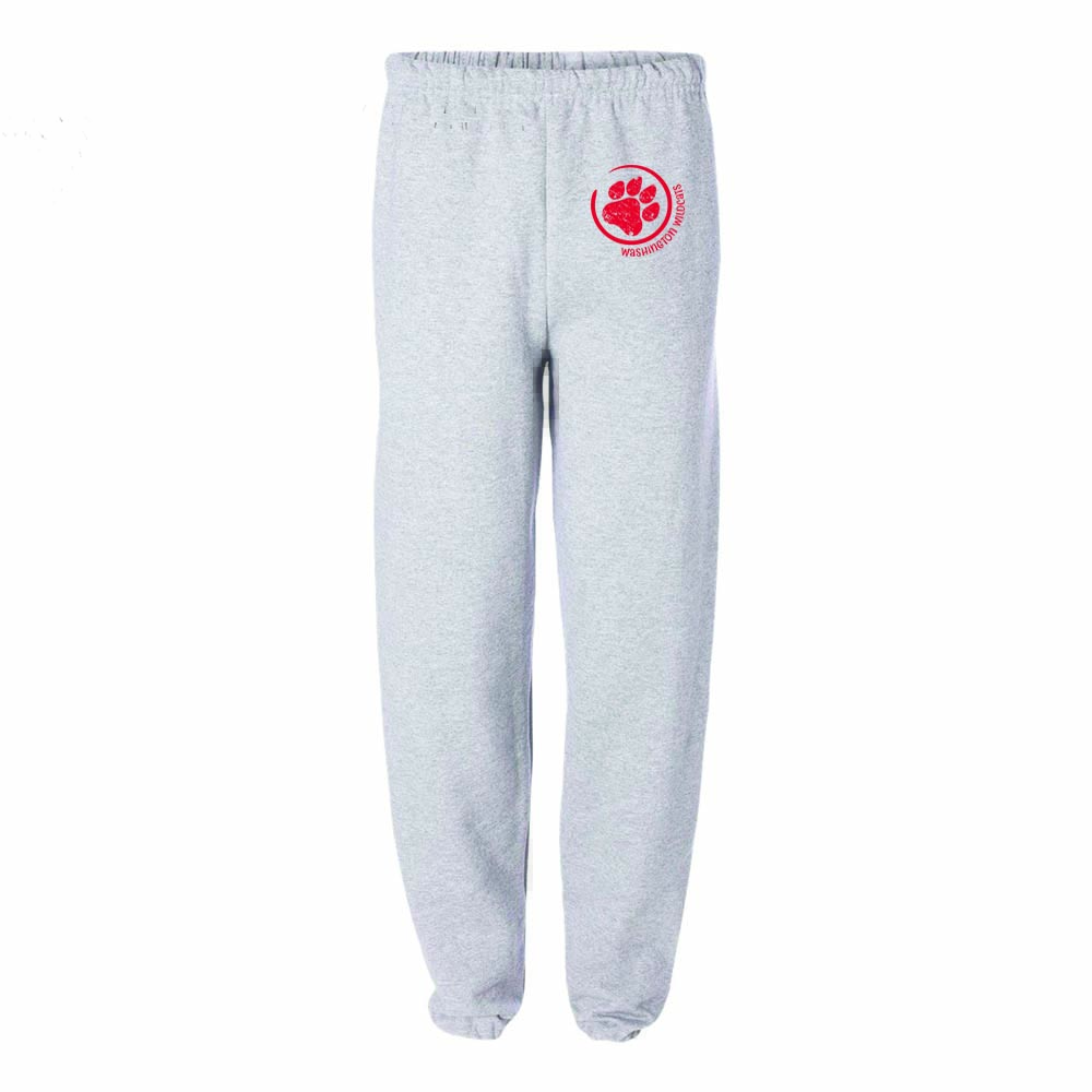 WASHINGTON PAW SWEATPANTS ~ WASHINGTON ELEMENTARY SCHOOL ~ youth & adult ~ classic fit