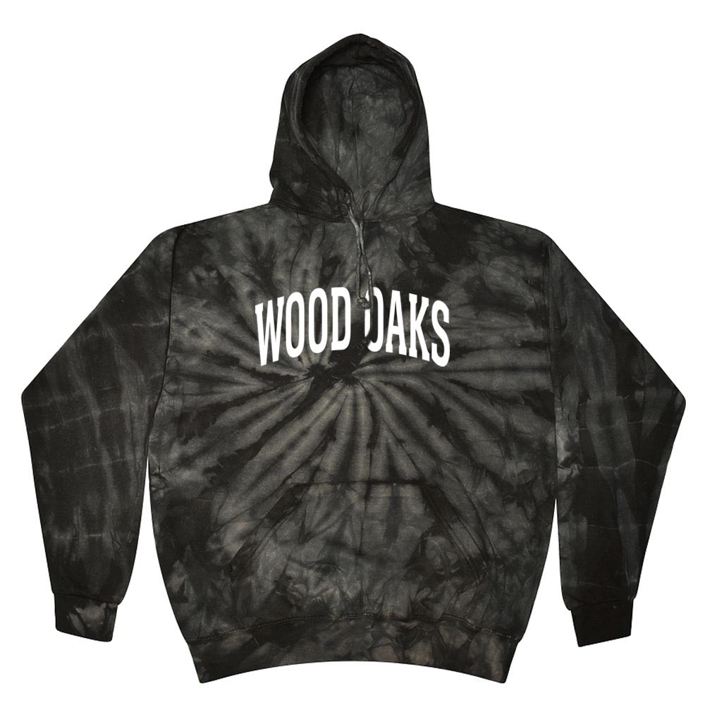WOOD OAKS ARC TIE DYE HOODIE ~ WOOD OAKS JUNIOR HIGH ~ adult ~ classic unisex fit