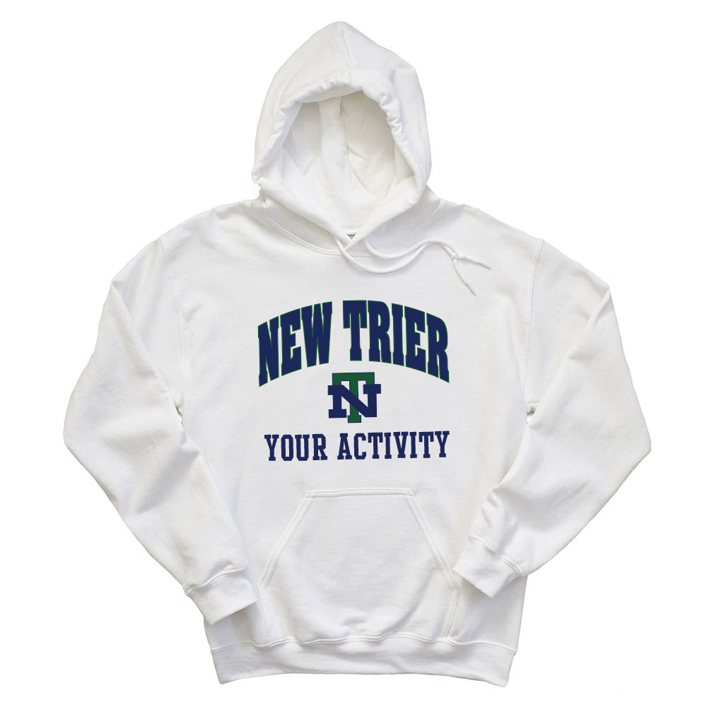 NEW TRIER YOUR ACTIVITY HOODIE ~ classic unisex fit