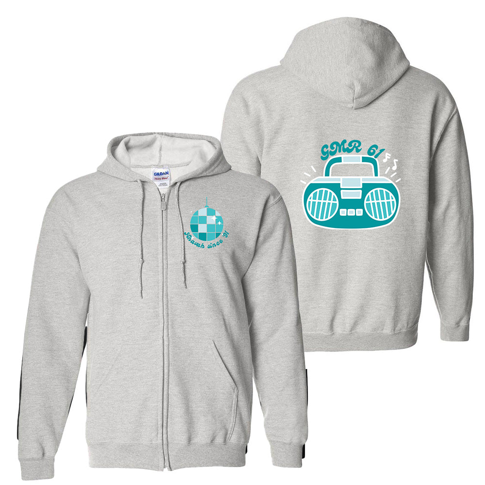 AHAVAH SINCE '91 ZIP HOODIE ~ classic fit