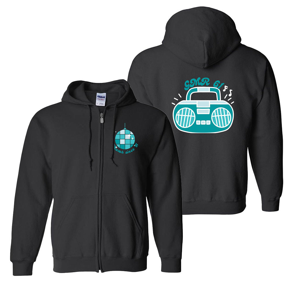 AHAVAH SINCE '91 ZIP HOODIE ~ classic fit