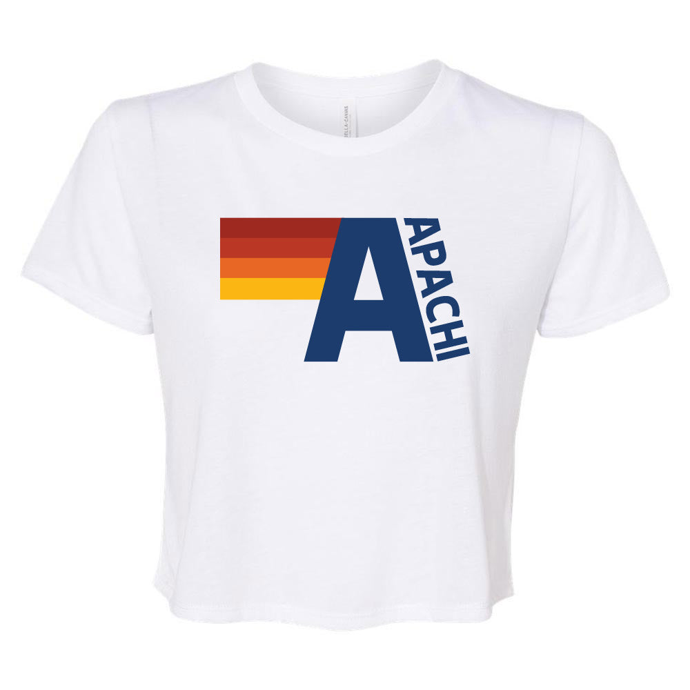 AVIATORS APACHI FLOWY CROP TEE ~ juniors ~ classic fit