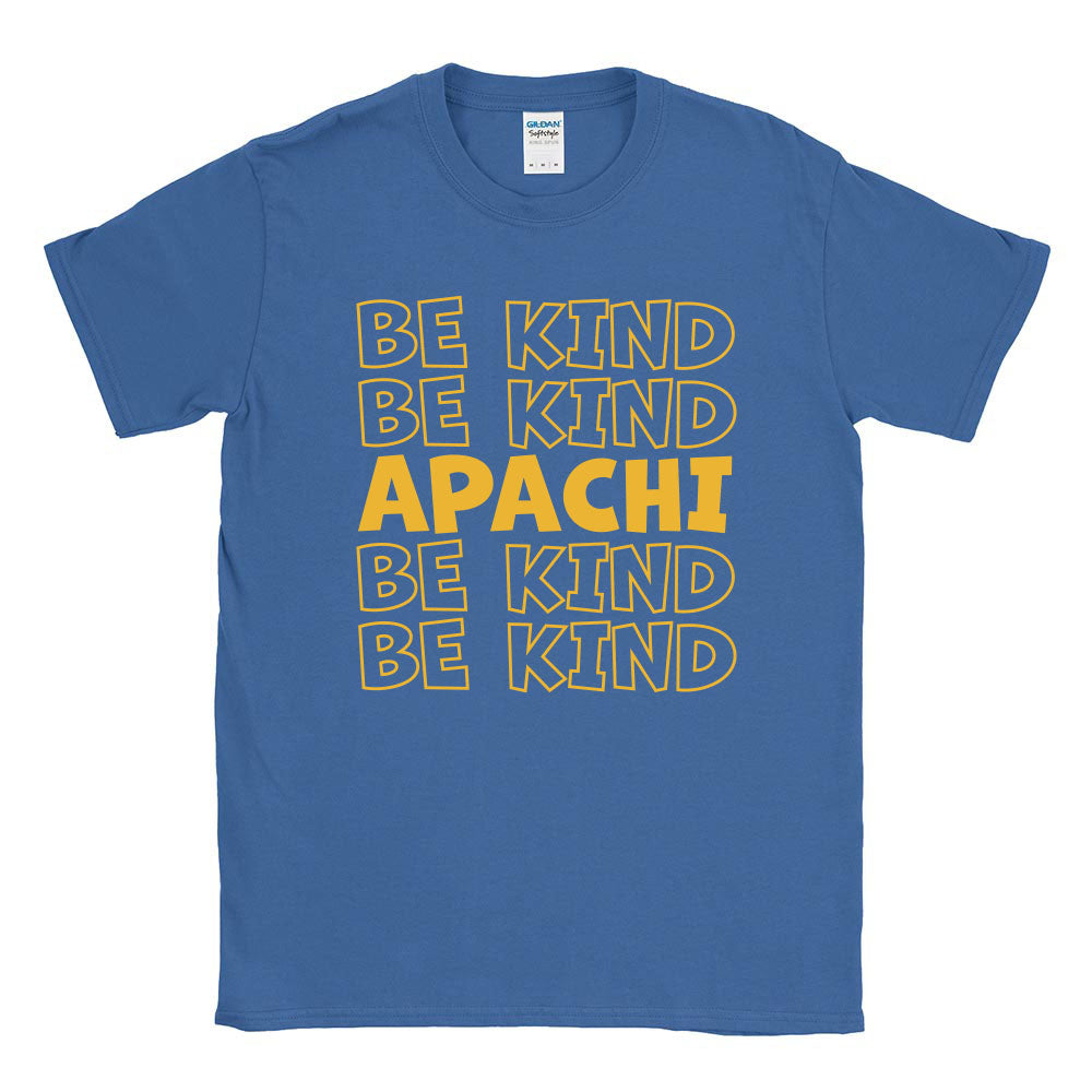 BE KIND APACHI TEE ~ APACHI DAY CAMP ~ youth ~ classic unisex fit
