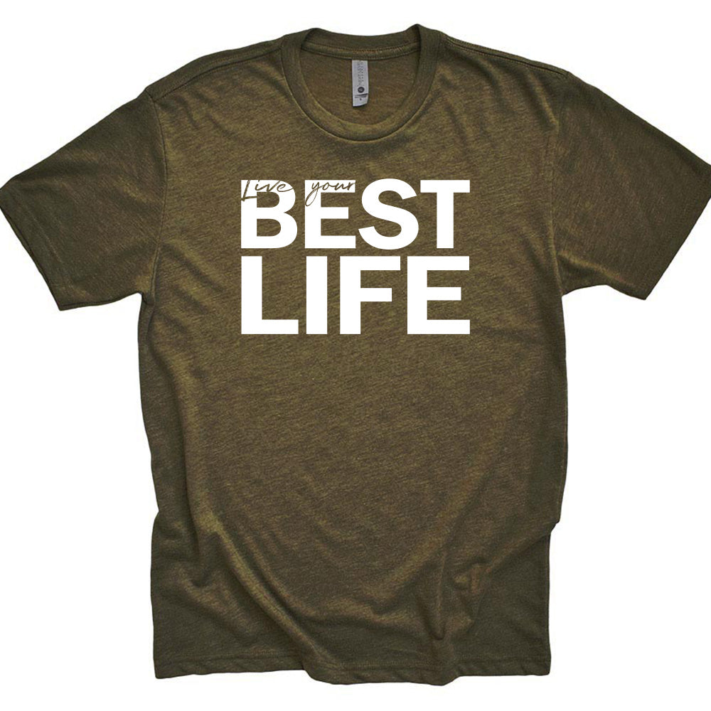 BEST LIFE TRIBLEND TEE ~ BEST LIFE ~ youth, women's & unisex ~ classic fit