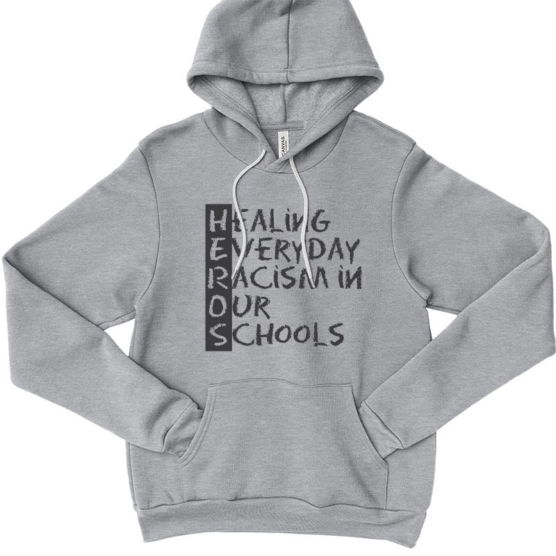 HEROS BELLA + CANVAS FLEECE HOODIE classic fit - humanKIND