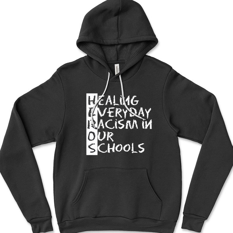 HEROS BELLA + CANVAS FLEECE HOODIE classic fit - humanKIND