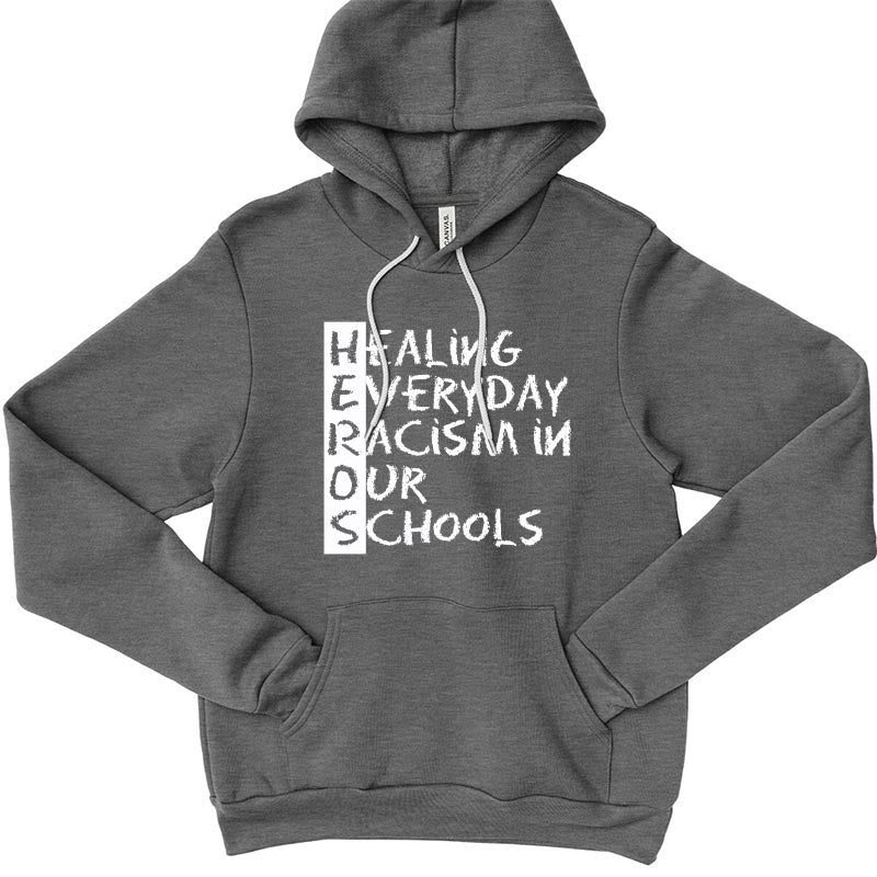 HEROS BELLA + CANVAS FLEECE HOODIE classic fit - humanKIND