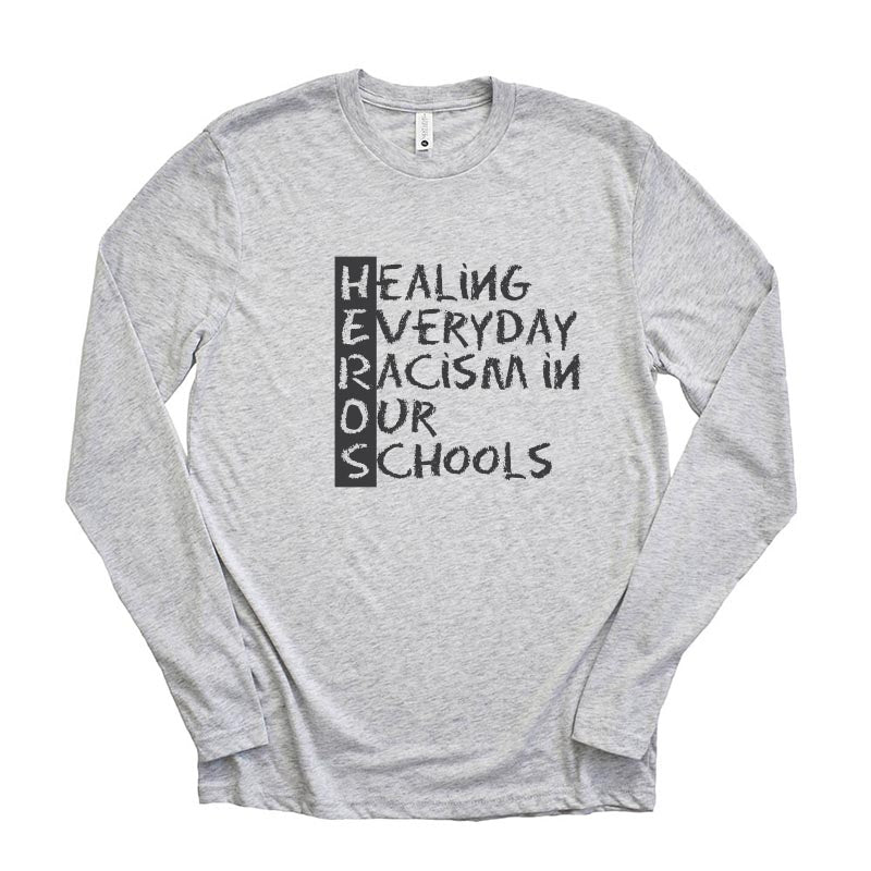 HEROS NEXT LEVEL UNISEX TRIBLEND LONG SLEEVE classic fit - humanKIND