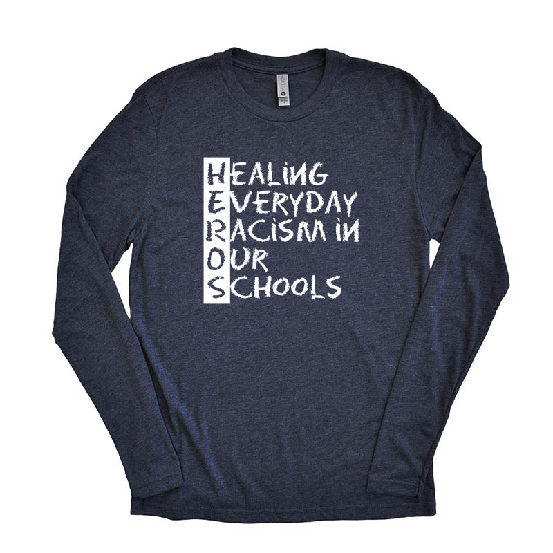HEROS NEXT LEVEL UNISEX TRIBLEND LONG SLEEVE classic fit - humanKIND
