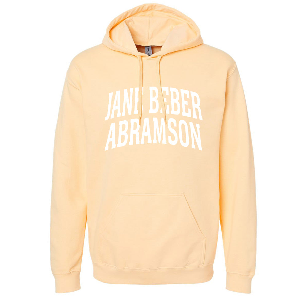 BBYO Jane Beber Abramson  OVERSIZED ARC - HOODED SWEATSHIRT - CLASSIC FIT