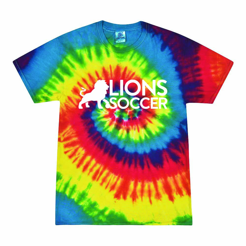 LINCOLN PARK HIGH SCHOOL SOCCER TIE DYE TEE ~ classic unisex fit