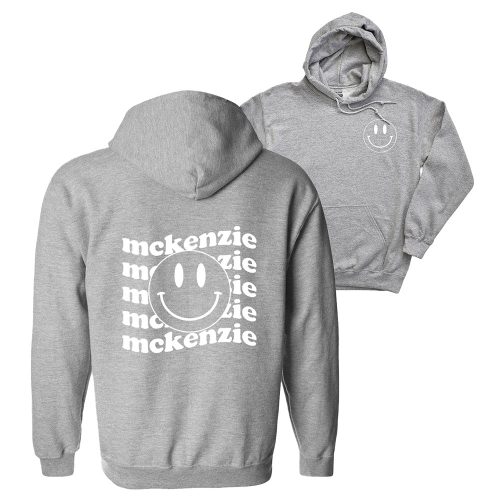 WAVY SMILEY HOODIE ~ MCKENZIE ELEMENTARY ~ youth & adult ~ classic unisex fit