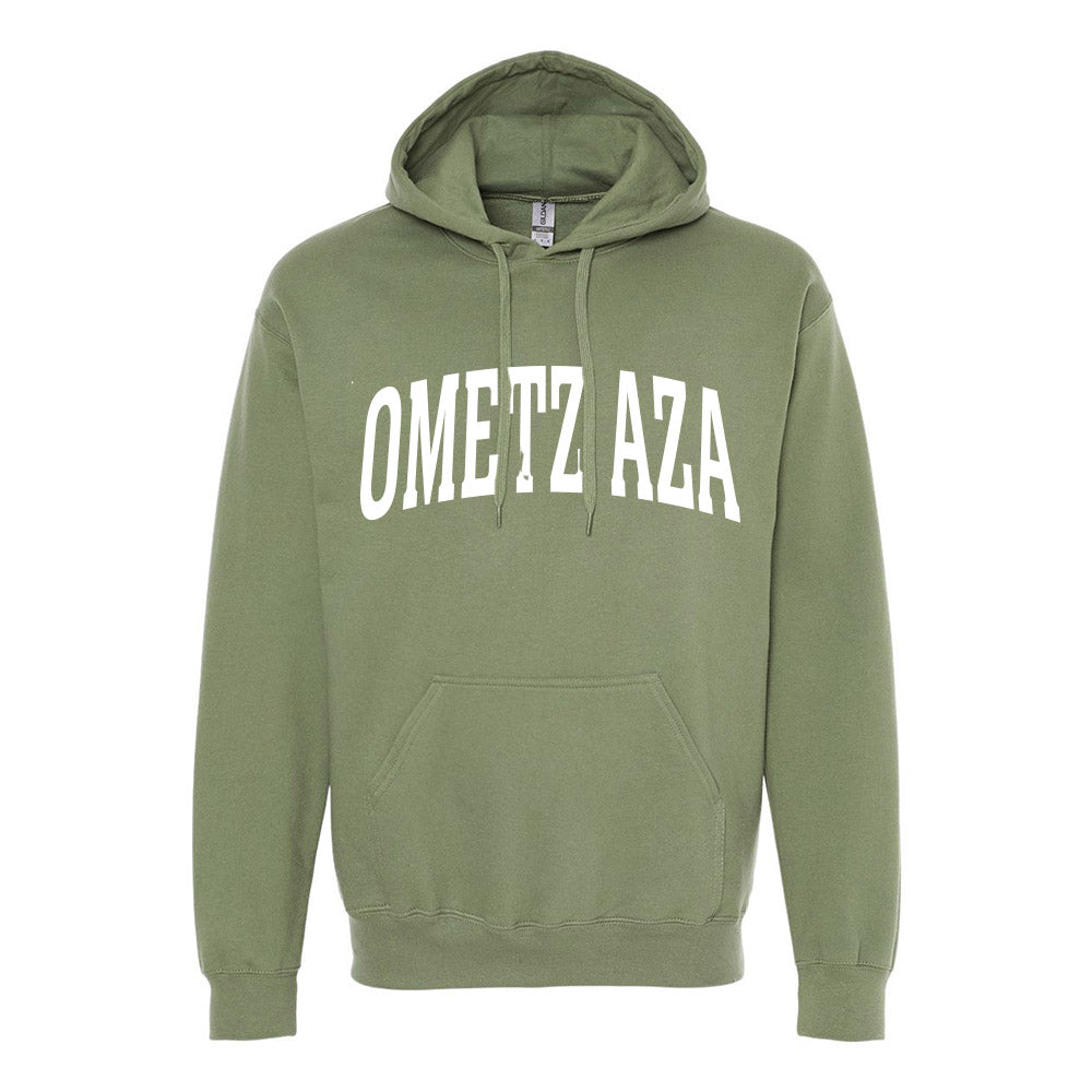 Ometz-BBYO-Great-Midwest-Region-AZA-charity-military-green-hoodie