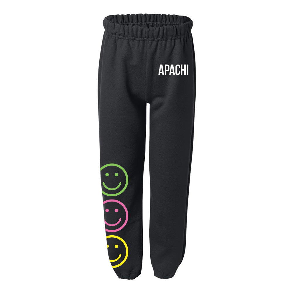 SMILEY TOWER SWEATPANTS ~ APACHI DAY CAMP ~ adult ~ classic unisex fit