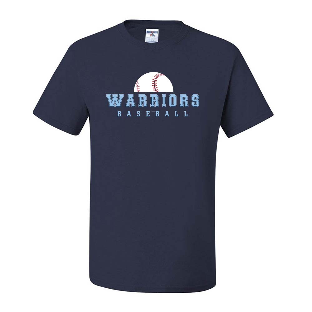 DES PLAINES WARRIORS BASEBALL DRIPOWER TEE ~ DES PLAINES WARRIORS ~ youth & adult ~ classic unisex fit