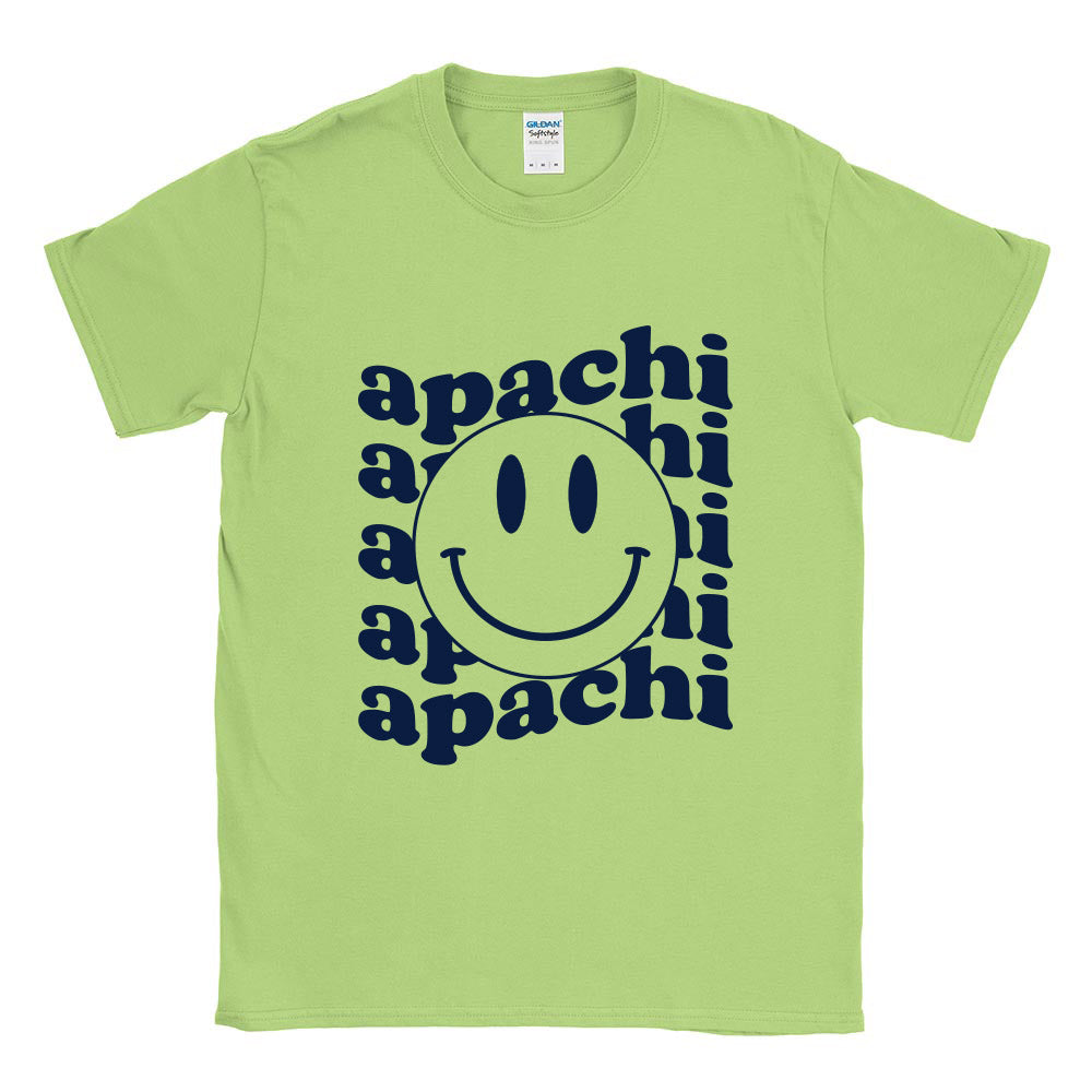 WAVY SMILEY TEE ~ APACHI DAY CAMP ~ toddler ~ classic unisex fit