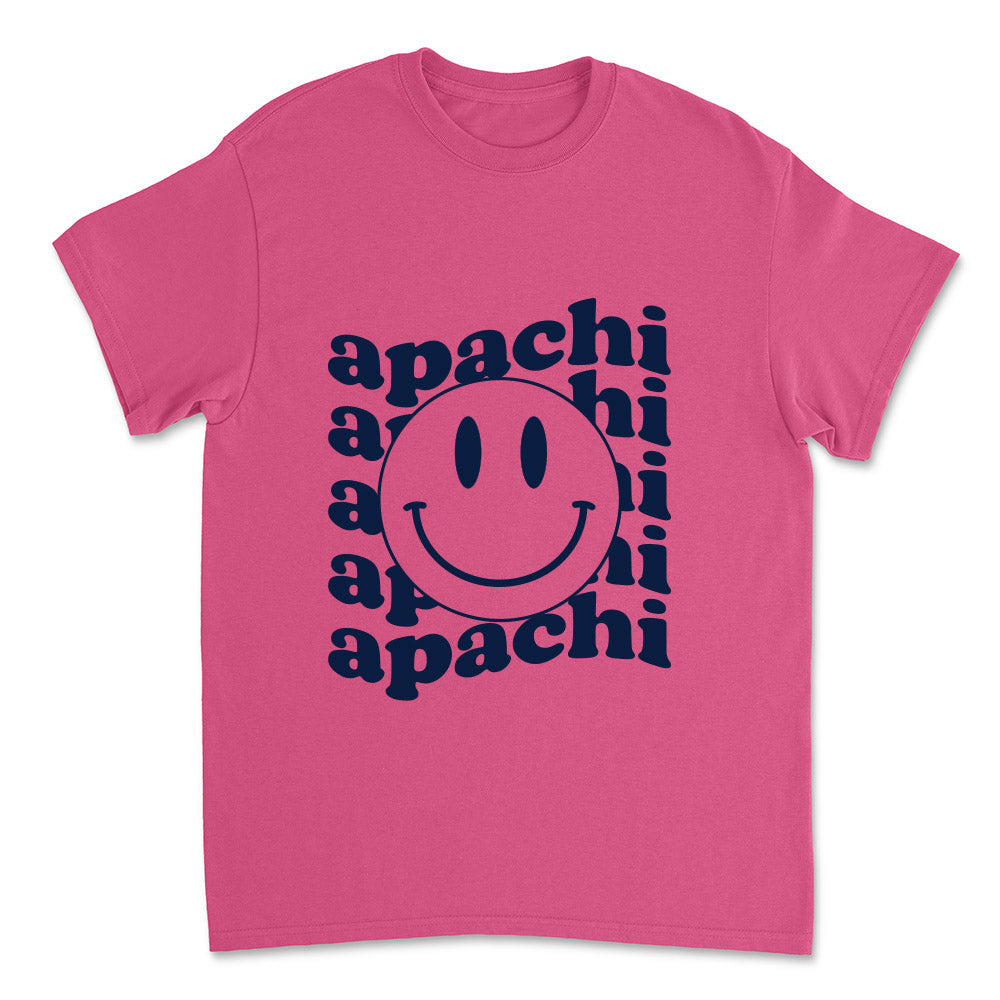 WAVY SMILEY TEE ~ APACHI DAY CAMP ~ toddler ~ classic unisex fit