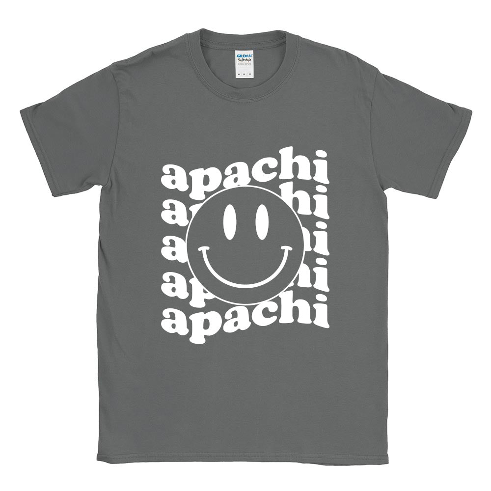 WAVY SMILEY TEE ~ APACHI DAY CAMP ~ toddler ~ classic unisex fit