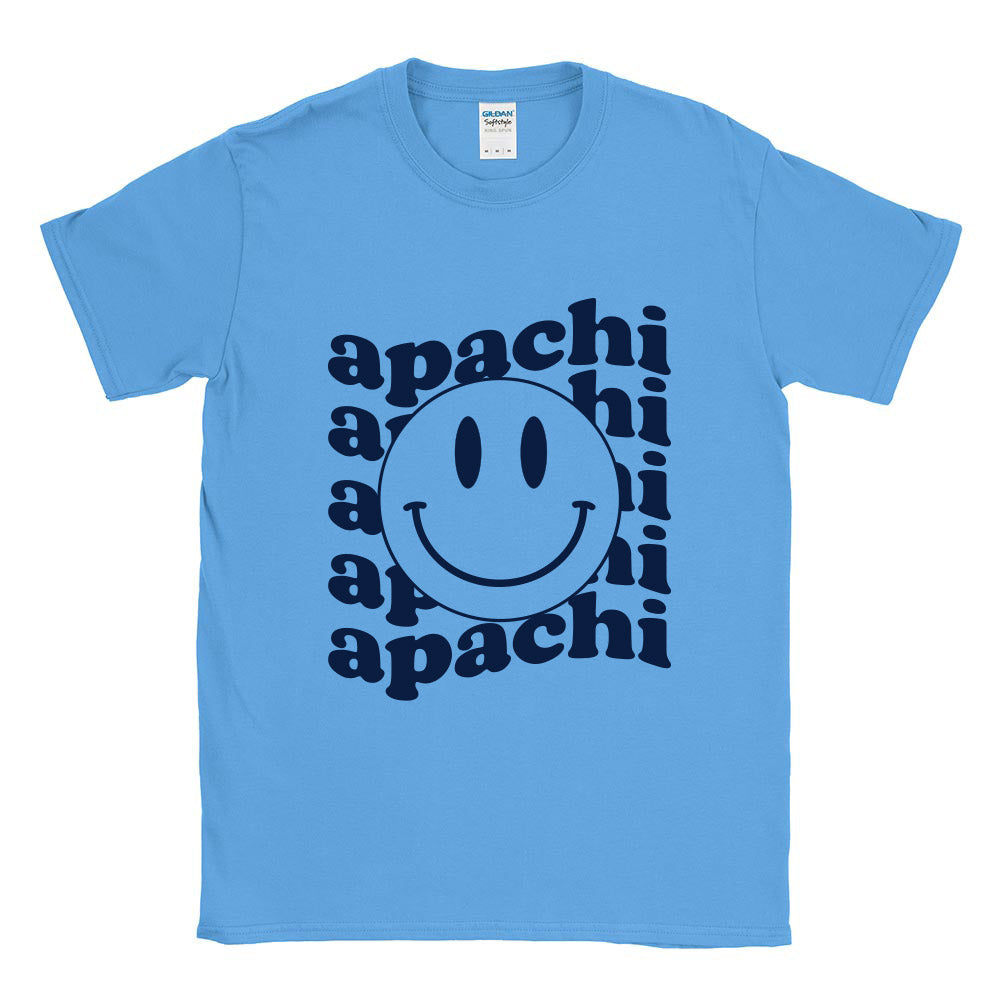 WAVY SMILEY TEE ~ APACHI DAY CAMP ~ toddler ~ classic unisex fit