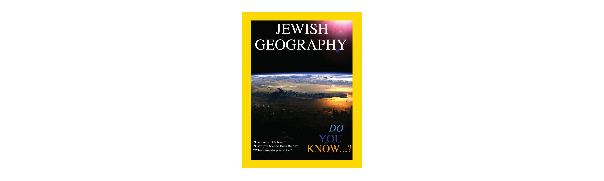 JEWISH GEOGRAPHY