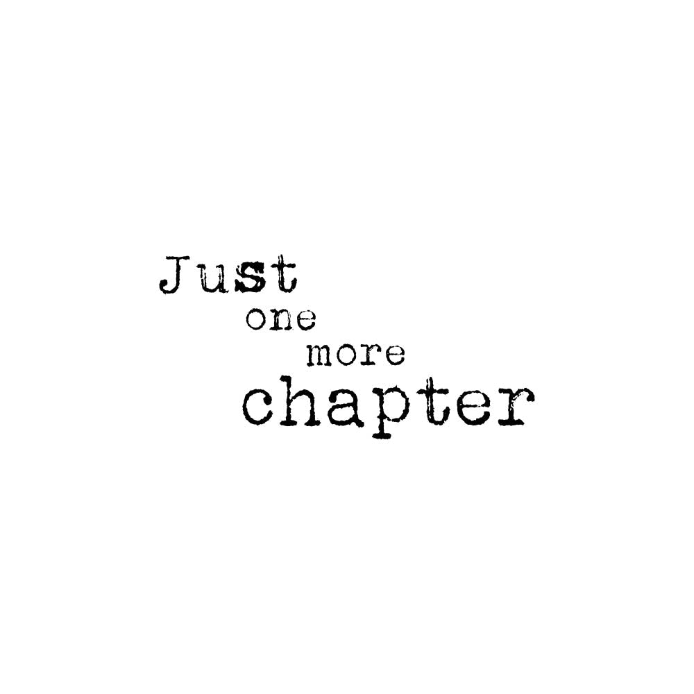 Just One More Chapter