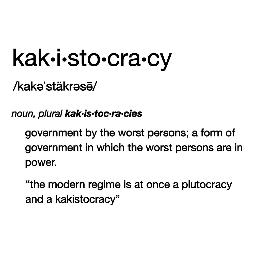 Kakistocracy