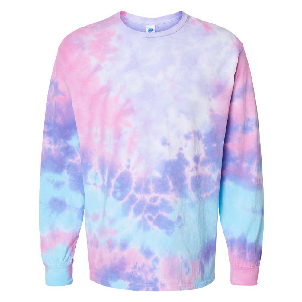 CUSTOM TIE DYE LONG SLEEVE TEE ~ HENKING and HOFFMAN ~ youth & adult ~ classic unisex fit