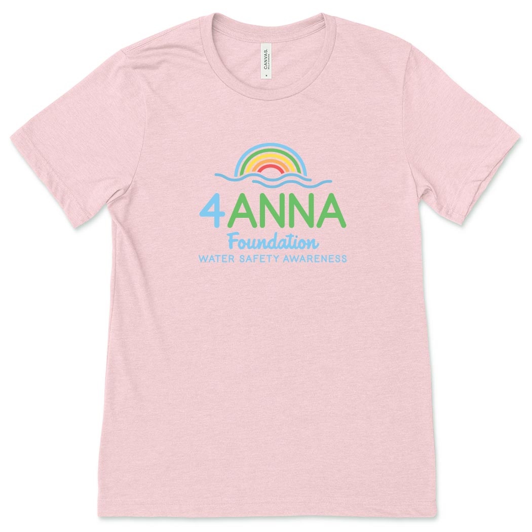Color Logo ~ Jersey T-Shirt ~ 4ANNA Foundation