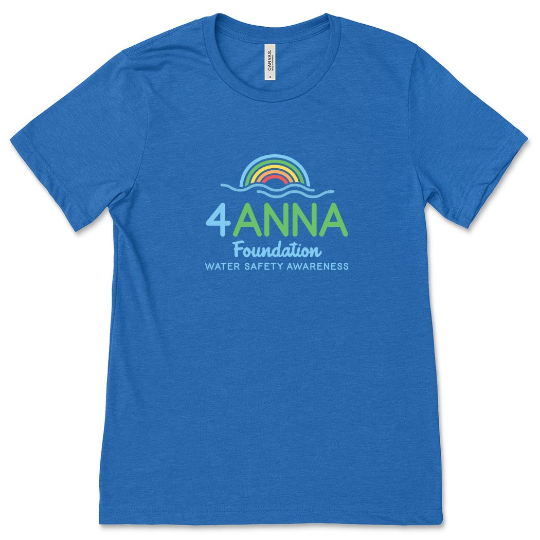 Color Logo ~ Jersey T-Shirt ~ 4ANNA Foundation