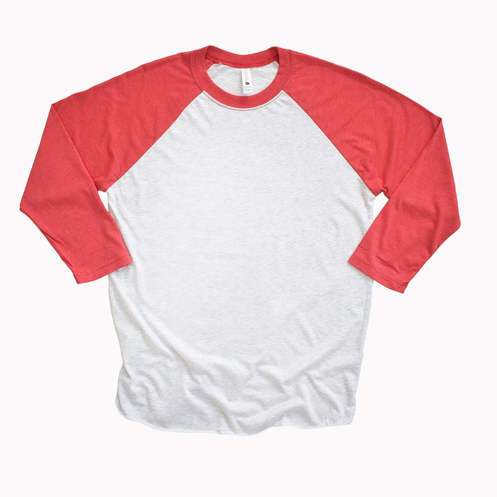 NEXT LEVEL 3/4 SLEEVE RAGLAN  <br />classic fit - humanKIND